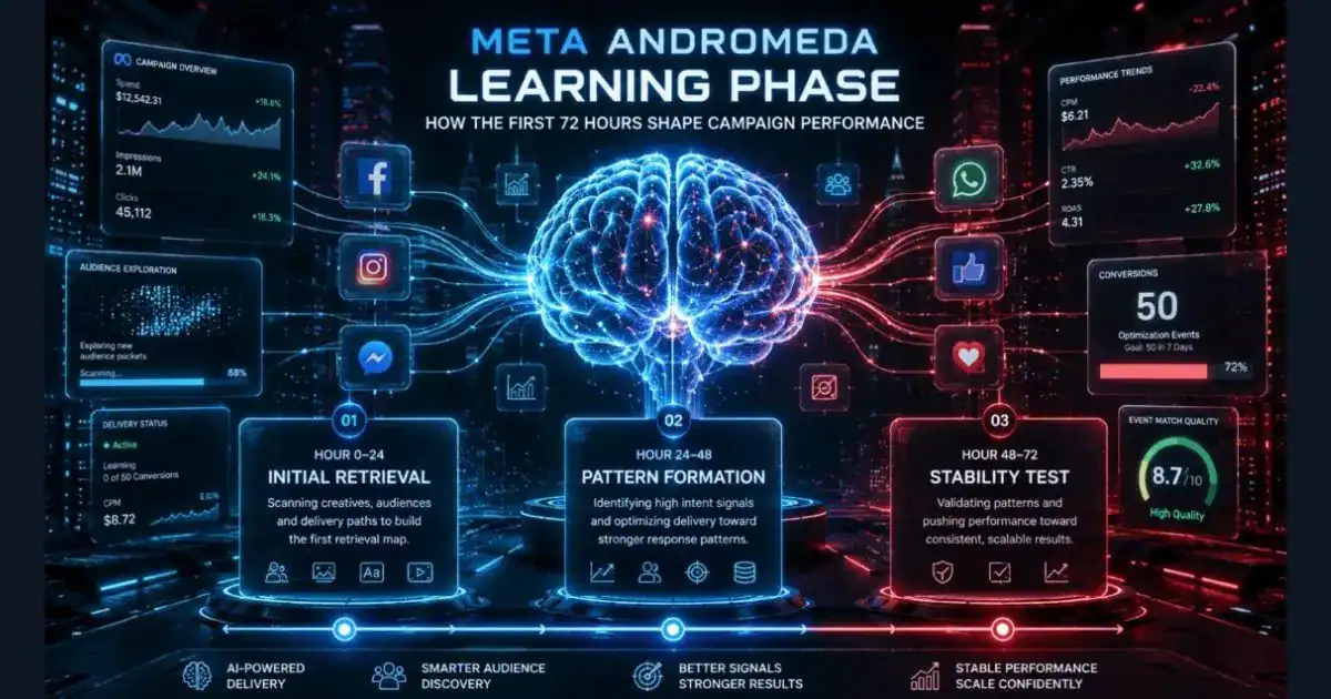 andromeda learning phase