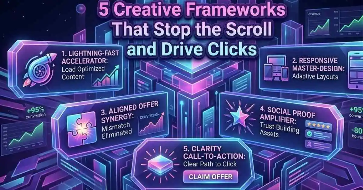 5 Ad Creative Frameworks That Drive Clicks